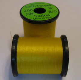 ��������� ���� UNI THREAD 8/0 yellow  200 yds